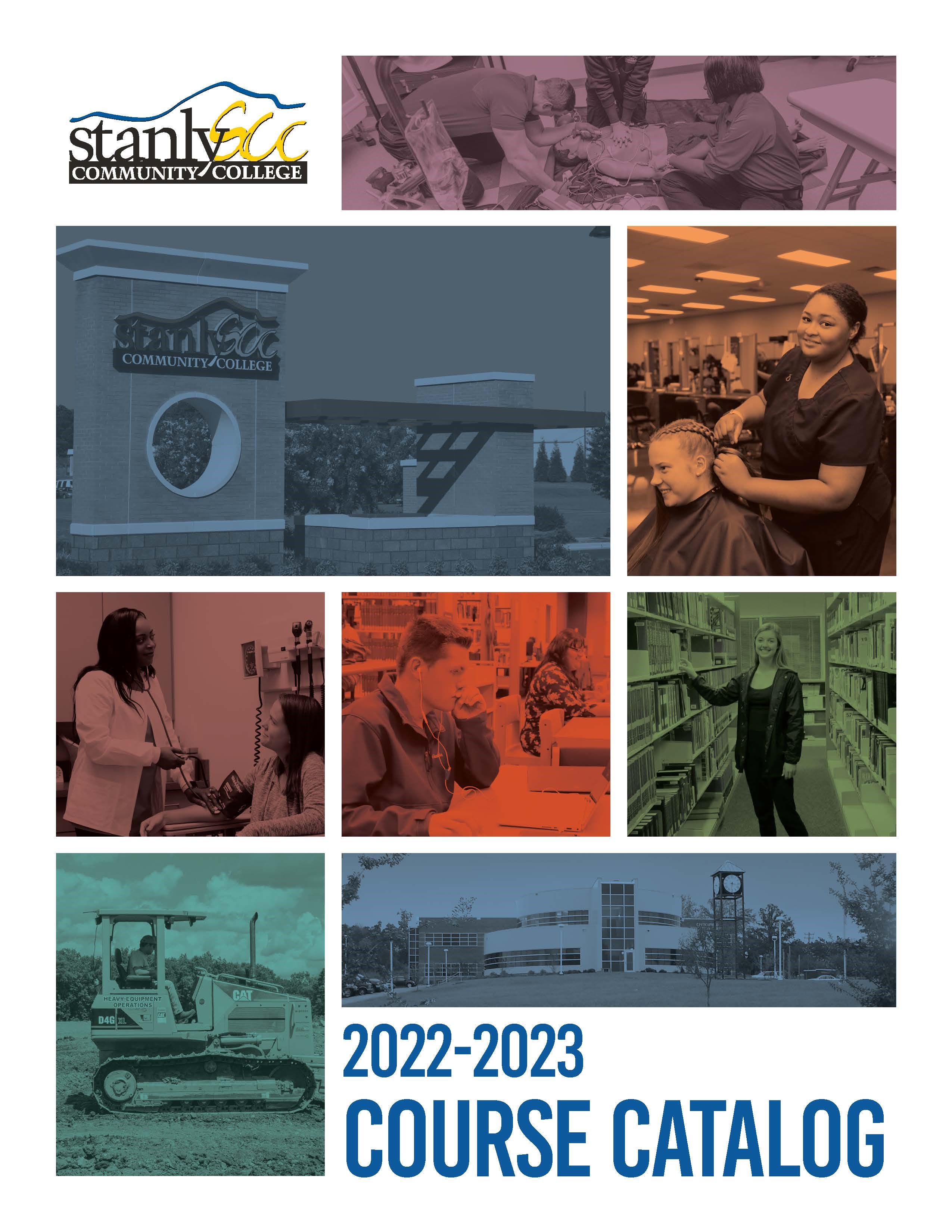 Catalog of Record Stanly Community College North Carolina